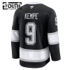Børn NHL Los Angeles Kings Trøje 2024-25 Fanatics Premium Adrian Kempe Sort Hjemme